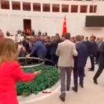 Τουρκία: Επεισόδια στην μεταξύ βουλευτών του Ερντογάν και του φιλοκουρδικού DEM (vid)