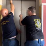 Λάρισα: Βίντεο με τον απεγκλωβισμό ψηφοφόρων από ασανσέρ – «Τους αλήτες…» (vid)