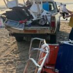 Χαλκιδική: “Ξηλώθηκαν” εκατοντάδες ομπρέλες και ξαπλώστρες στον Πολύγυρο (vid)