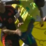 Copa America, Βραζιλία – Κολομβία: Το «άσχημο» χτύπημα του Βινίσιους στον Χάμες  (vid)