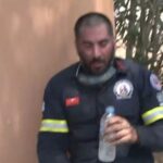 Συγκλονίζει εξαντλημένος πυροσβέστης: «Υπάρχουν συνέχεια αναζωπυρώσεις» (vid)