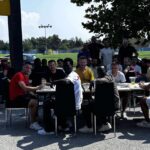 Μετά την προπόνηση… μπάρμπεκιου για παλιούς και νέους (pics)