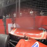 F1: Διακοπή στα μέσα του Q3, ο Σάινθ χτύπησε στις προστατευτικές μπαριέρες (vid)