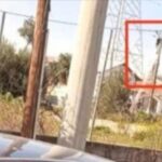Βίντεο… έπιασε άγνωστο να κλέβει ρεύμα από κολώνα της ΔΕΗ (vid)