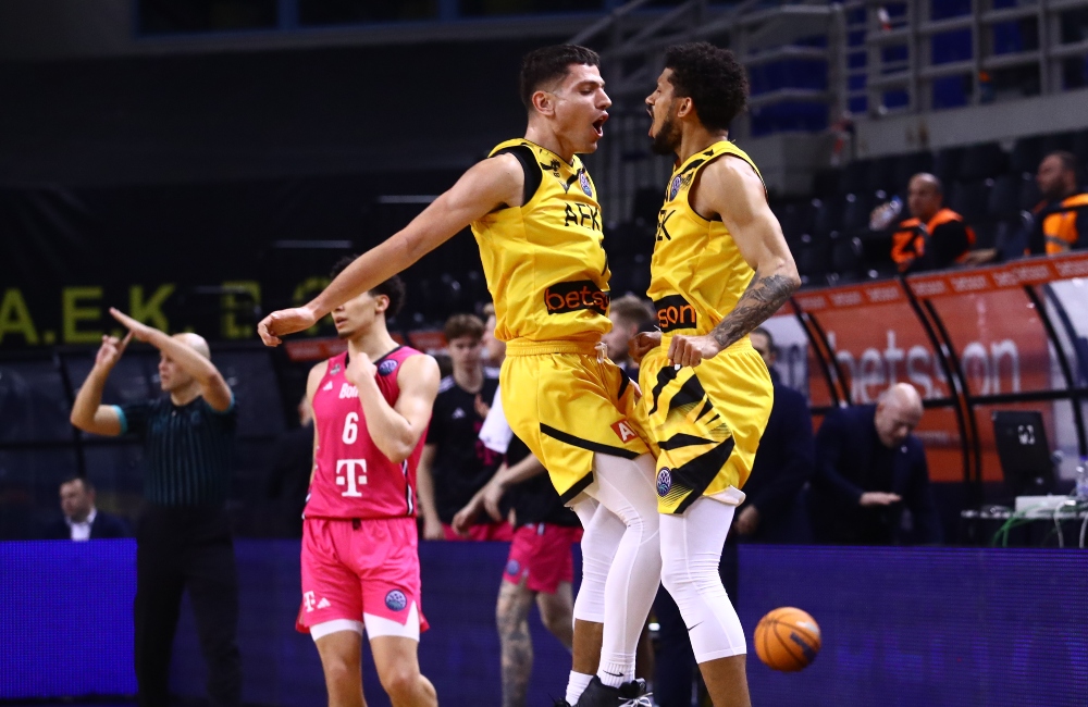 ΑΕΚ – Βόννη 96-65: Εύκολη επικράτηση για την Ένωση (vid)