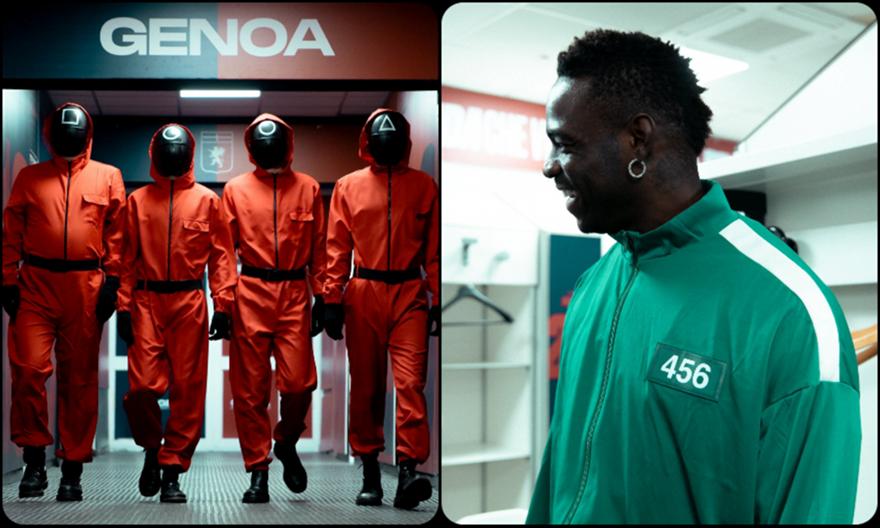 Βίντεο… έπος της Τζένοα με Squid Game και τον Μπαλοτέλι σε ρόλο «παίκτη 456»