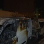 ‘Αγνωστοι πυρπόλησαν φορτηγάκι των ΕΛΤΑ! (vid)