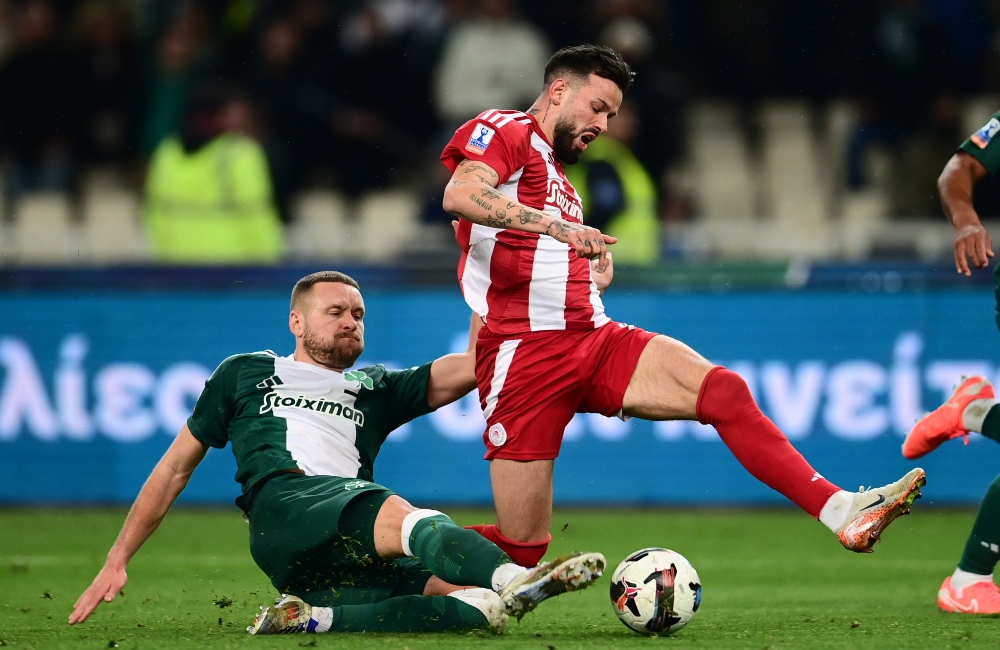 Παναθηναϊκός – Ολυμπιακός 1-1: Ισορροπία στο ΟΑΚΑ, όλα ανοιχτά για την πρόκριση (vid)