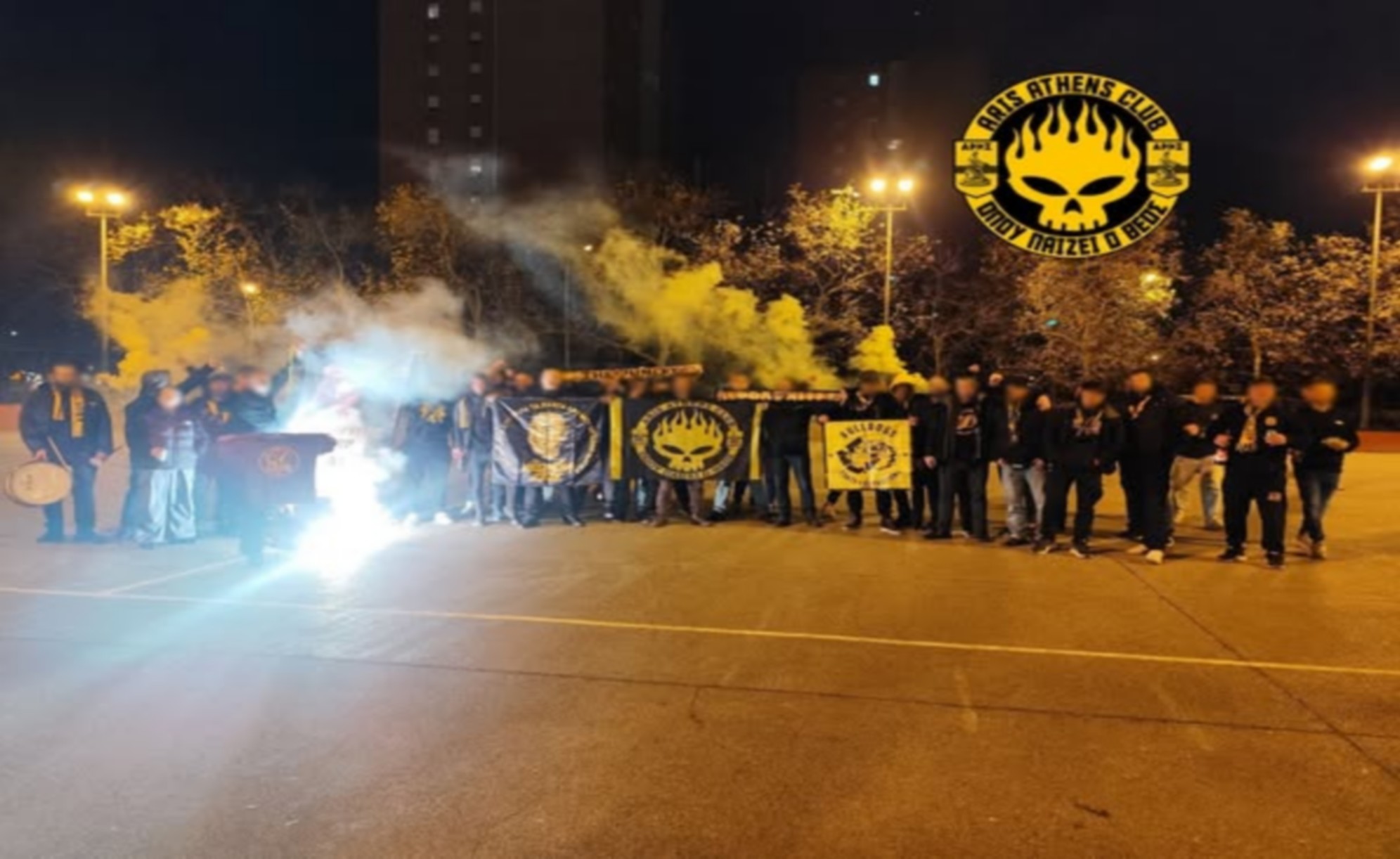 ARIS Athens Club: “Ζεσταίνουμε μηχανές για ακόμη μια χρονιά για παρουσίες όπου παίζει ο Θεός” (pic)