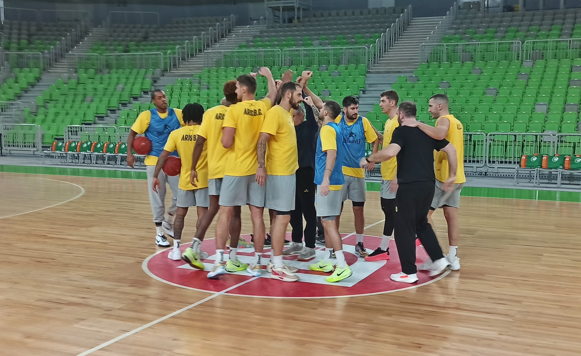 Το photostory της τελευταίας προπόνησης του ΑΡΗ Midea στη Σλοβενία (pic)