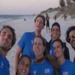 Ζήλεψε το Baywatch η Εθνική ομάδα τένις στο Περθ της Αυστραλίας (vid)