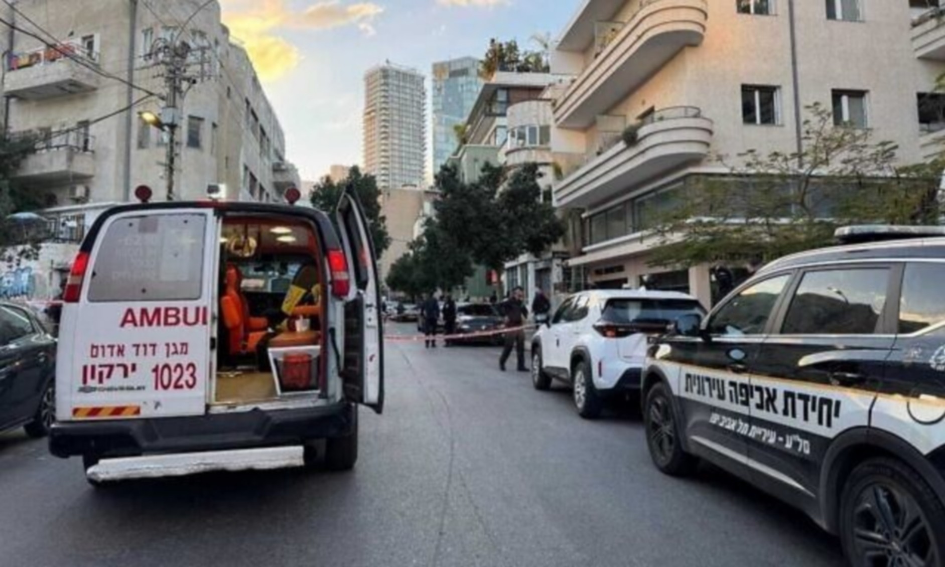 Ένας σοβαρά τραυματίας και νεκρός ο δράστης μετά από επίθεση στο Τελ Αβίβ