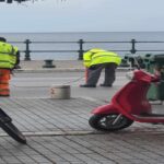 Συνεχίζονται τα έργα για τον ποδηλατόδρομο που καταργείται στη Λεωφόρο Νίκης (vid)