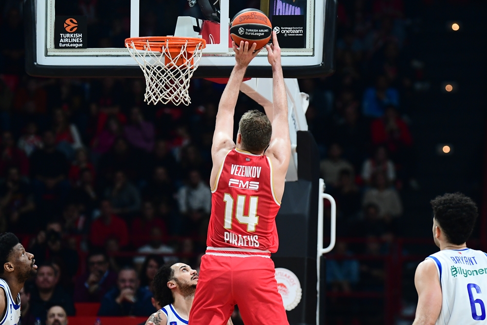 Euroleague: Ο Βεζένκοφ MVP του Ιανουαρίου
