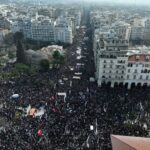 Πορεία προς τον ΟΣΕ από χιλιάδες πολίτες (vid)