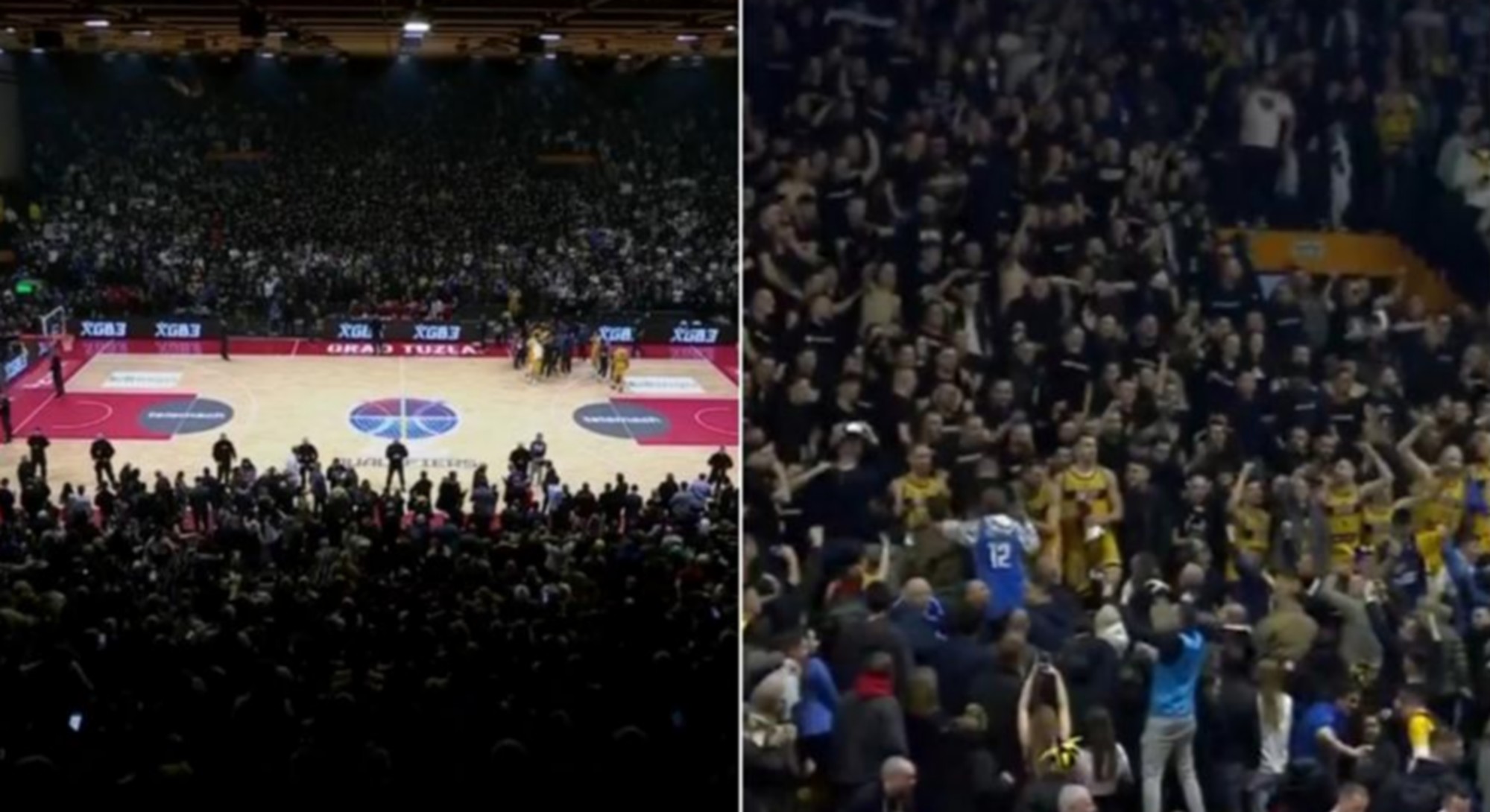 Η Βοσνία νίκησε και οι οπαδοί της περίμεναν μέχρι να χάσει η Κροατία για να πανηγυρίσουν! (vid)