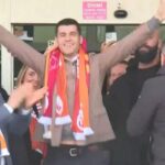 Αποθέωση για Μοράτα από οπαδούς της Γαλατασαράι
