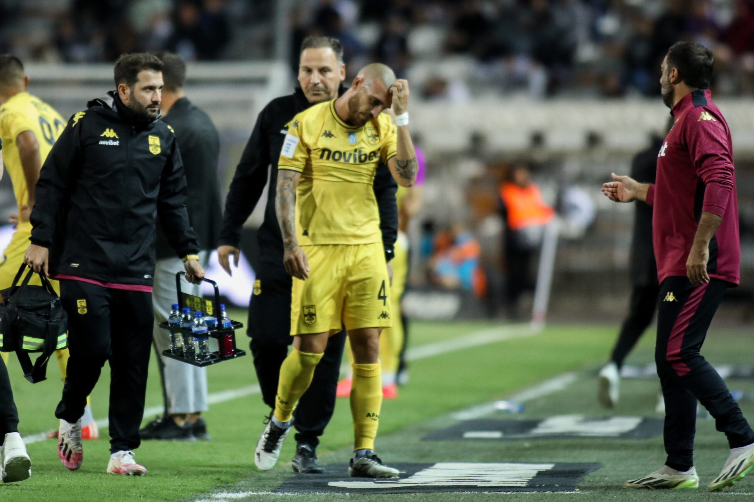 Χωρίς τρεις και σήμερα η προπόνηση εν όψει ΑΕΚ