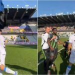 Χαμός στο Μπριζ: Παίκτης της Κλαμπ κάρφωσε τη σημαία στο γήπεδο της Σερκλ (vid)