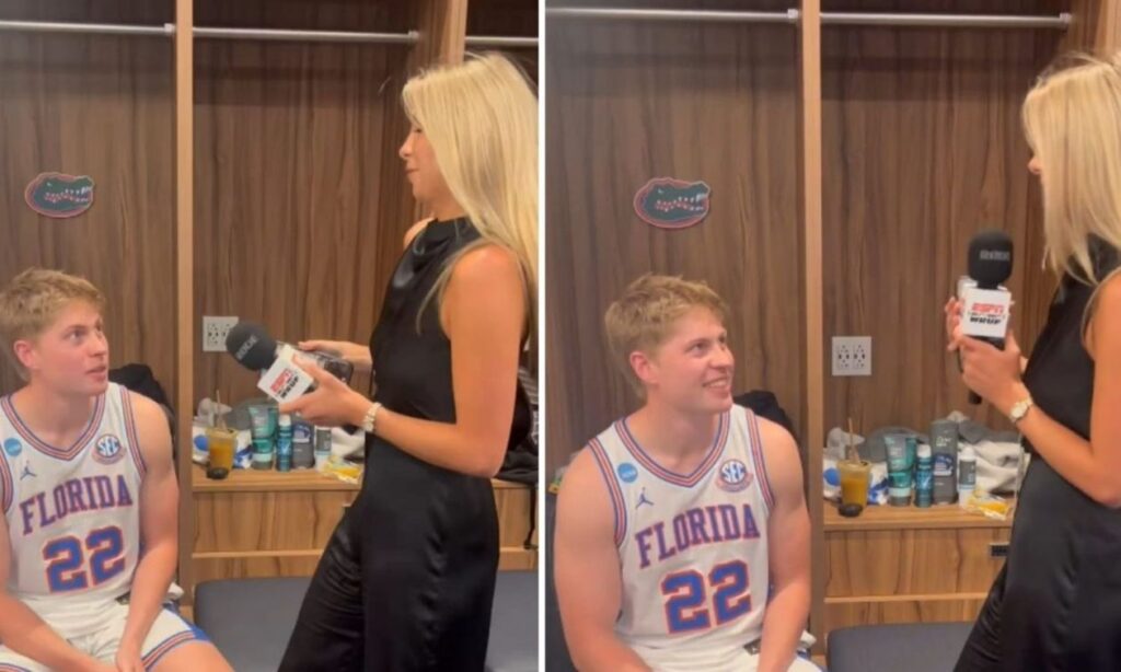 Μία ρεπόρτερ… μάγεψε παίκτη του NCAA (vid)