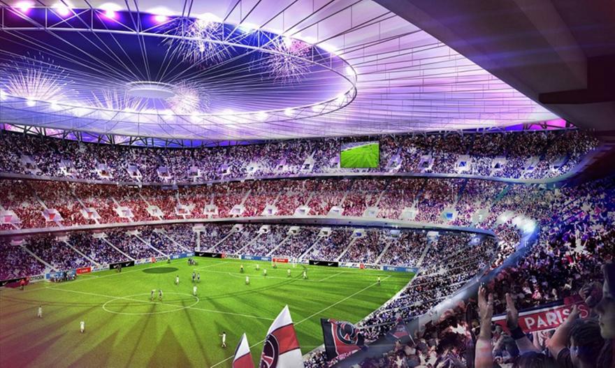 Παρί: Γήπεδο 90 χιλ. θέσεων σε προάστιο των Παρισίων, στο 1 δις το κόστος!