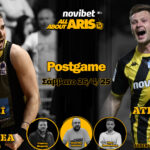 Novibet AllAboutARIS TV: Βράδυ Σαββάτου με διπλό Post Game (vid)