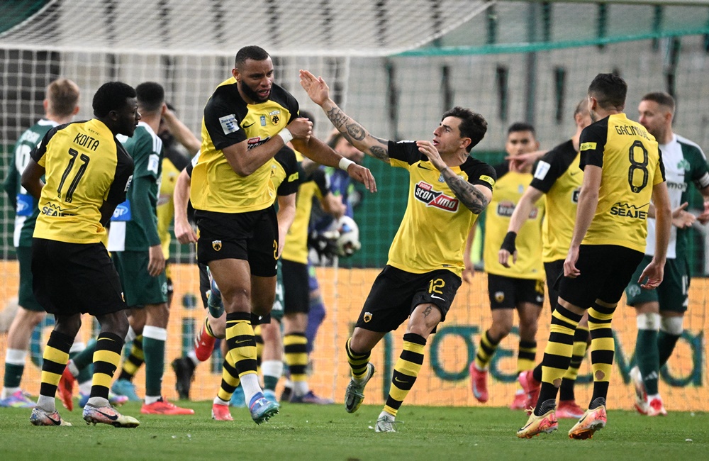 Ισοφάρισε η ΑΕΚ 1-1 τον Παναθηναϊκό (vid)