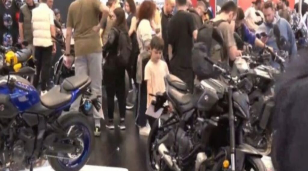 H τριήμερη έκθεση μοτοσυκλέτας στον χώρο της ΔΕΘ (vid)