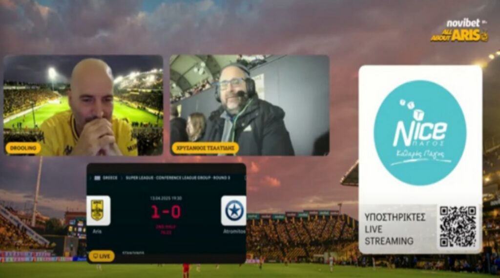 NOVIBET ALLABOUTARIS TV: Ο κόσμος ζητάει ένα γκολ και ο Μπράμπετς δεν του χαλάει χατήρι! (vid)