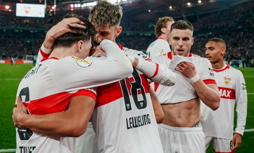 Έκλεισε θέση στον τελικό του Κυπέλλου με τριάρα η Στουτγκάρδη