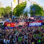 Πάνω από μισό εκατομμύριο άνθρωποι στους δρόμους για τη Μπαρτσελόνα! (vids)