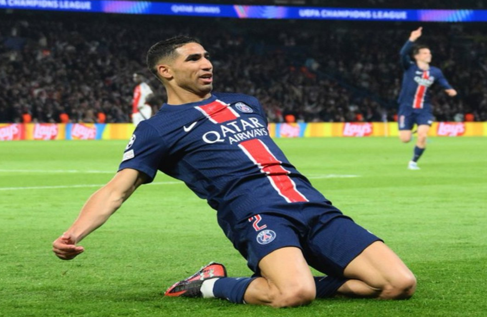 Εκπληκτικό σουτ Χακίμι και 2-0 η Παρί (vid)