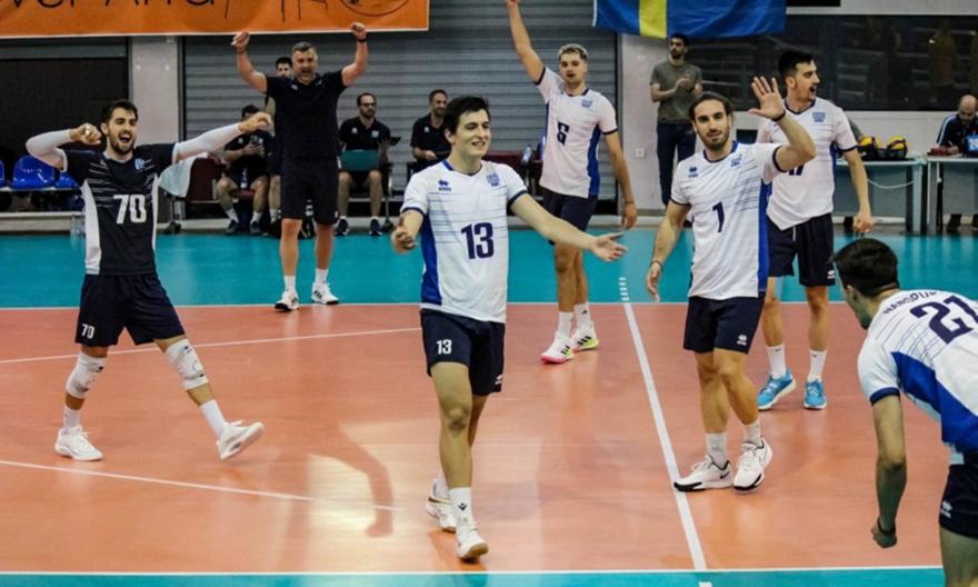 Ισόπαλη στο τελευταίο φιλικό με τη Σουηδία η Εθνική βόλεϊ ανδρών