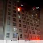 Τουρκία: Γυναίκα έπεσε στο κενό από φλεγόμενο διαμέρισμα πολυκατοικίας (vid)