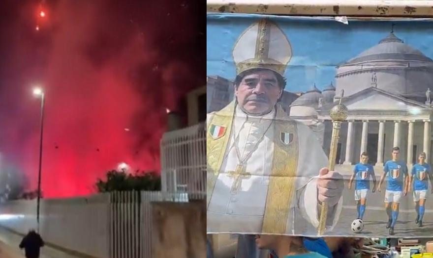 Ο φίλοι της Νάπολι… χάλασαν τον ύπνο των παικτών της Κάλιαρι!