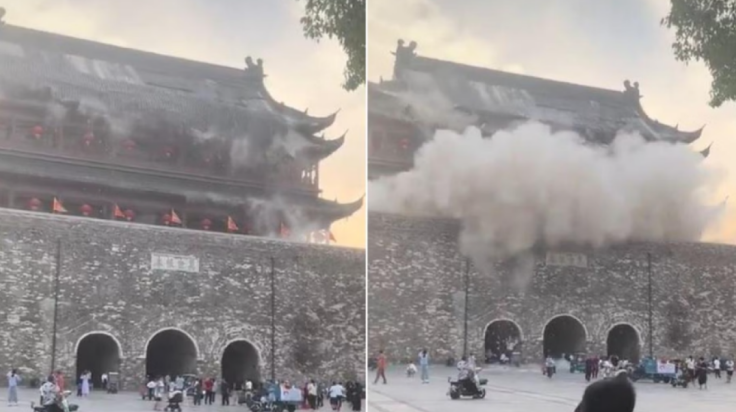 Σοκ με την κατάρρευση ναού… 650 ετών! (vid)