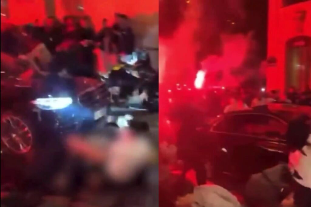 Γαλλία: Αμάξι… έπεσε πάνω στους οπαδούς της Παρί που πανηγύριζαν! (vid)