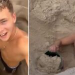 Βίντεο-σοκ με τουρίστα που τον… κατάπιε η άμμος! (vid)