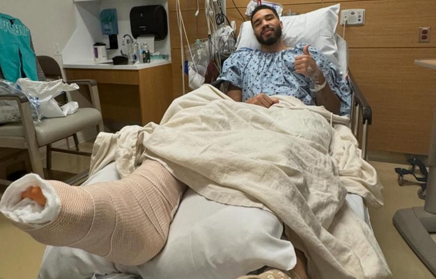 Τέιτουμ μετά το χειρουργείο: «Σας ευχαριστώ για την αγάπη»