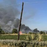 Θεσσαλονίκη: Φωτιά στον οικισμό Τσαΐρια στη Περαία (vids)