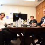 Στο γραφείο του Βρούτση ο Γιαννακόπουλος – Τί δήλωσε (vid)