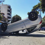 Θεσσαλονίκη: Τούμπαρε αυτοκίνητο στην Κατσιμίδη – Ένας τραυματίας (pics)