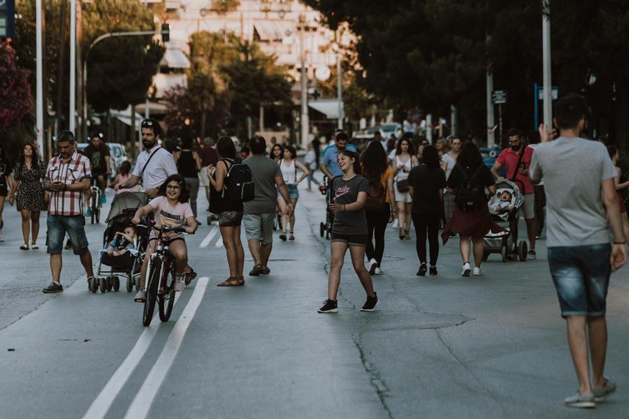 Καλαμαριά: Πεζόδρομος και σήμερα η Πλαστήρα στην Αρετσού