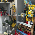 Μνημείο για τον Άλκη Καμπανό σε αυλή νηπιαγωγείου στη Χαριλάου