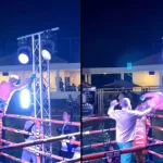 Μποξέρ “χτυπήθηκε” από ρεύμα μετά τη νίκη του! (vid)