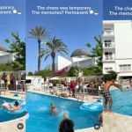 Άγριο ξύλο σε πισίνα στην Ίμπιζα! (vid)