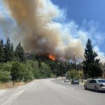 Συναγερμός για μεγάλη φωτιά στην Καβάλα (vid)