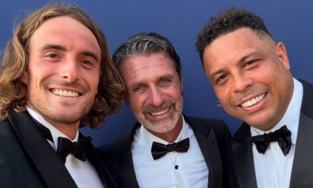 Ο Τσιτσιπάς μαζί με τον Ρονάλντο σε φιλανθρωπικό γκαλά