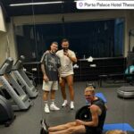 Ο Καρυπίδης στο γυμναστήριο με… Πέρεθ και Γένσεν (pic)