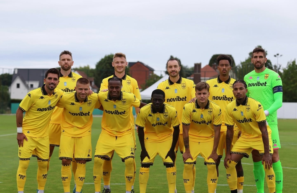 Με τις κίτρινες φανέλες κόντρα στην Άντερλεχτ ο ΑΡΗΣ (pic)